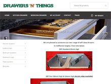 Tablet Screenshot of drawersnthings.co.uk